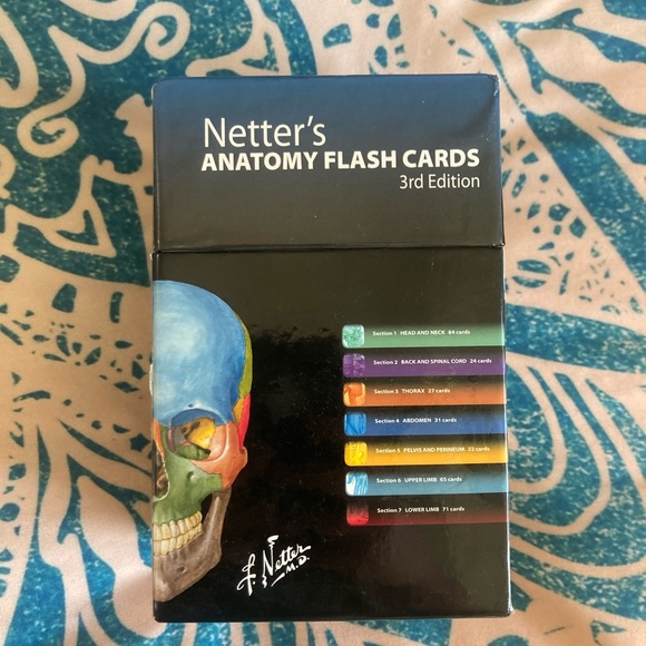 Netter’s Other Netters Anatomy Flash Cards Poshmark